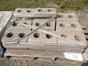 Vintage Tumbled Large Wall Block - Bluestone