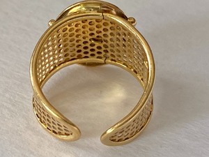 18K Gold Cuff Ring