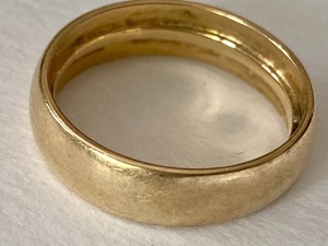 10k Gold Comfort Ring Gold Band