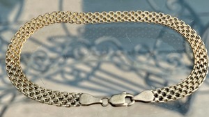 14k Mesh Gold Bracelet