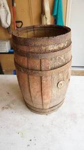 Vintage Wooden  Barrel