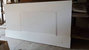 White Board for behind cabinets