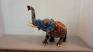 Very Decorative Colorful Elephant