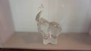 Glass Blown Elephant