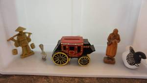 Cast Iron Wells Fargo Stage Coach-Pewter Woodpecker