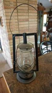 Decorative Black Metal Lantern