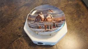 The Hadley Collection Terry Redlins America The Beautiful---(America America) Collectors Plate