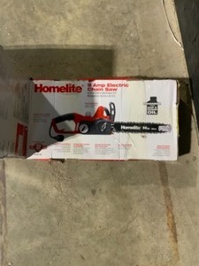 Homelite 14 in. 9 Amp Electric Chainsaw. See Pictures