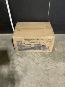 lot 37 image: YARDMAX 21 in. 170cc OHV Walk Behind Gas Push Mower 3-in-1 Mulch, Side Discharge, and Rear Bag. See Pictures