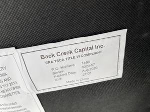 lot 120 image: Back Creek Capital Recliner