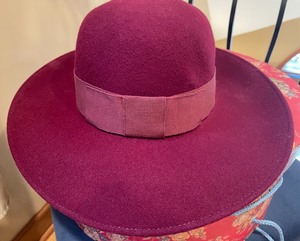 lot 44 image: Beautiful Brown and Maroon Hats