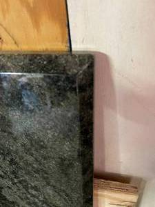 lot 156 image: Granite Piece With Three Beveled Edges