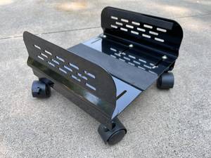 lot 165 image: Rolling Metal Computer or Printer Stand