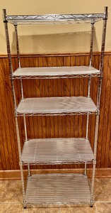 lot 206 image: Fabulous Metal Shelf