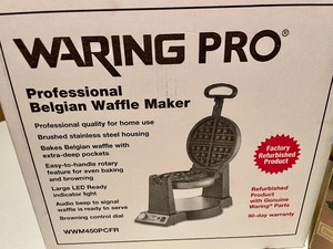 lot 219 image: Kitchen Fun Includes Waring Pro Professional Belgian Waffle Maker
