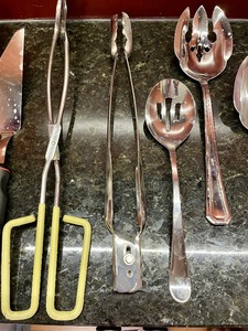 lot 235 image: Lot of Large Serving Utensils