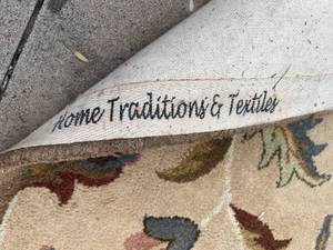 lot 341 image: Sun Bleached Home Traditions Rug