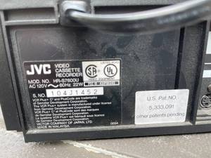lot 347 image: JVC Super VHS ET System