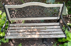 lot 305 image: Garden Bench