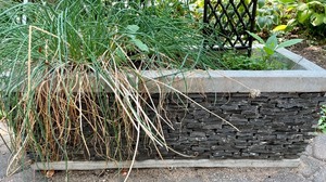lot 313 image: Charming Cement Planter