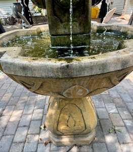 lot 315 image: GORGEOUS Cement Water Fountain