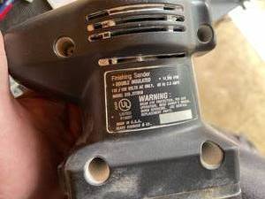 lot 401 image: Craftsman Finishing Sander