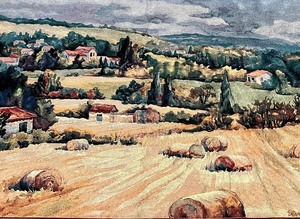 lot 453 image: Lovely Hanging Tapestry by Erin Derther