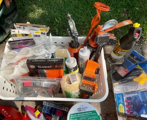 lot 492 image: Tools, Paint Supplies and More