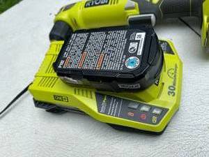 lot 429 image: Ryobi 18 Volt Rechargeable Drill And Charger