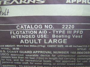 Stearns Life Jackets