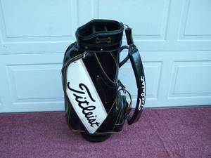 Leather Golf Bag