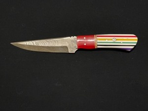 Unique Damascus steel knife