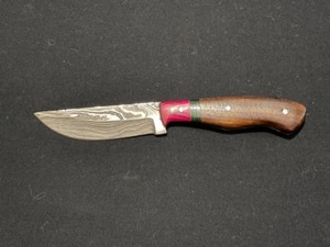 Beautiful Damascus steel knife