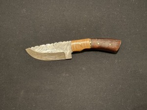 Beautiful Damascus steel knife