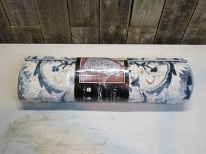 lot 34 image: Centenno Area Rug or Runner, 26.2 IN X 96 IN , Medallion Blue