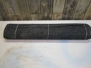 lot 47 image: Enviroback Charcoal 60 in. x 36 in. Recycled RubberThermoplastic Rib Door Mat