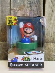 lot 9 image: Super Mario Bros Bluetooth Speaker Portable Wireless Small But Loud N Crystal Clear Mini Bluetooth Speakers for Home, Travel, Outdoor, Rechargeable, Compatible with iPhone Samsung