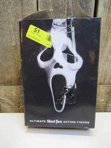 lot 28 image: NECA - Ghost Face - 7 Scale Action Figure - Ultimate Ghost Face