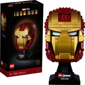 lot 24 image: LEGO - Super Heroes Iron Man Helmet 76165