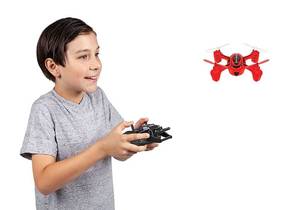 lot 29 image: World Tech Toys - Envision Spy Quadcopter - Red