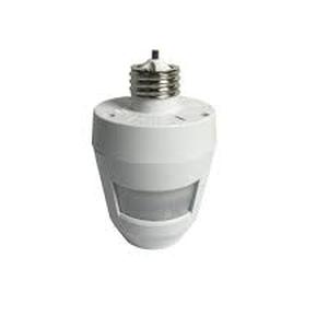 lot 7-1 image: 360-Degree Motion Activated Light Socket Control, White