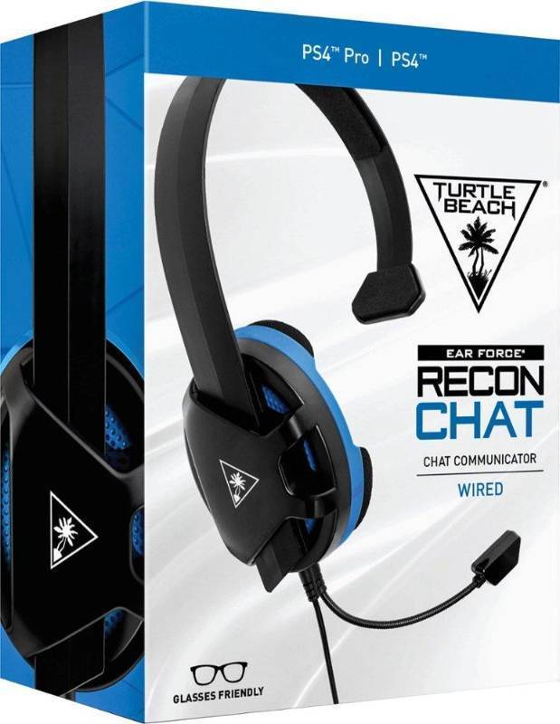 lot 23A image: Turtle Beach Recon Chat Headset for PS4, Xbox One, PC, Mobile (Black)