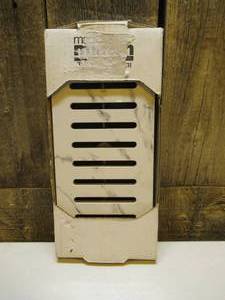 lot 12 image: Carrara Glazed Polished Porcelain 5 in. x 11 in. Floor Vent Register Tile Edging Trim