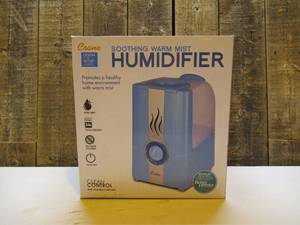 lot 17 image: 1 Gal. Portable Warm Mist Humidifier - Aqua