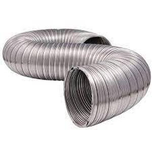 lot 27 image: Everbilt 4 in. x 8 ft. Heavy-Duty Semi-Rigid Aluminum Duct