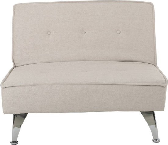 lot 16 image: Noble House - Lanett 2-Seat Fabric Sofa Bed - Beige