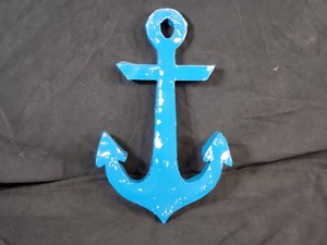 New Handmade Recycled Metal Garden Art Anchor