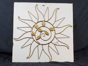 New Metal Sunflower Wall Hanging