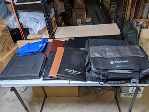 lot 354 image: Lot of Prudential Branded Items - Notebooks & Laptop Bags