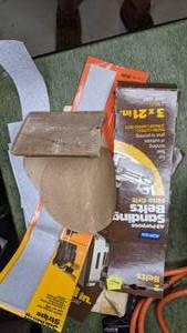 lot 396 image: Miscellaneous Tool Lot - Sanding & Belts